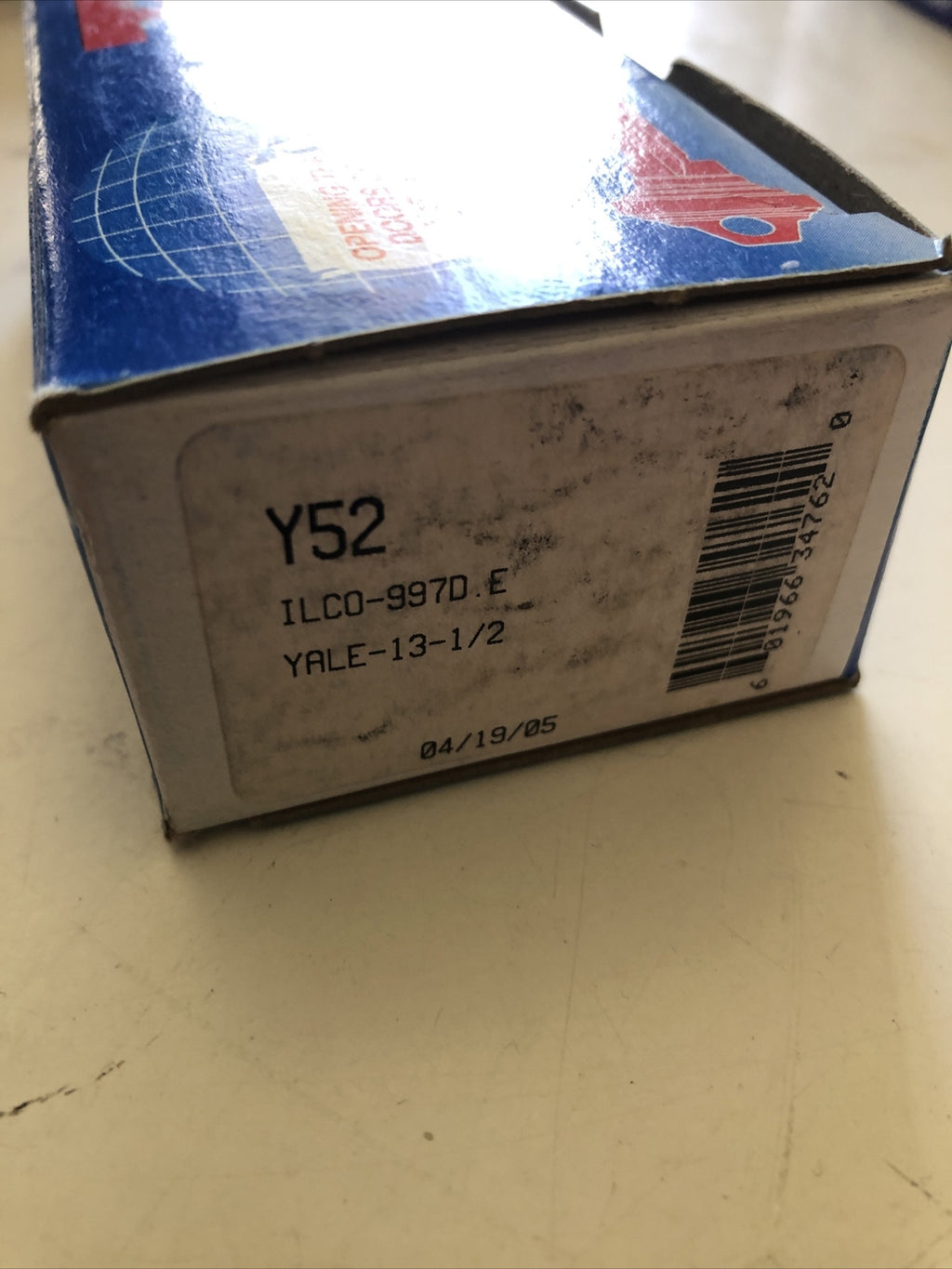 1 Box Of 17 Jet Brass High Precision Key Blanks Y522