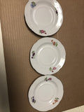 Vintage Lot Of 3 Jlmena Henneberg Plates German Democratic Republic 5.5”0