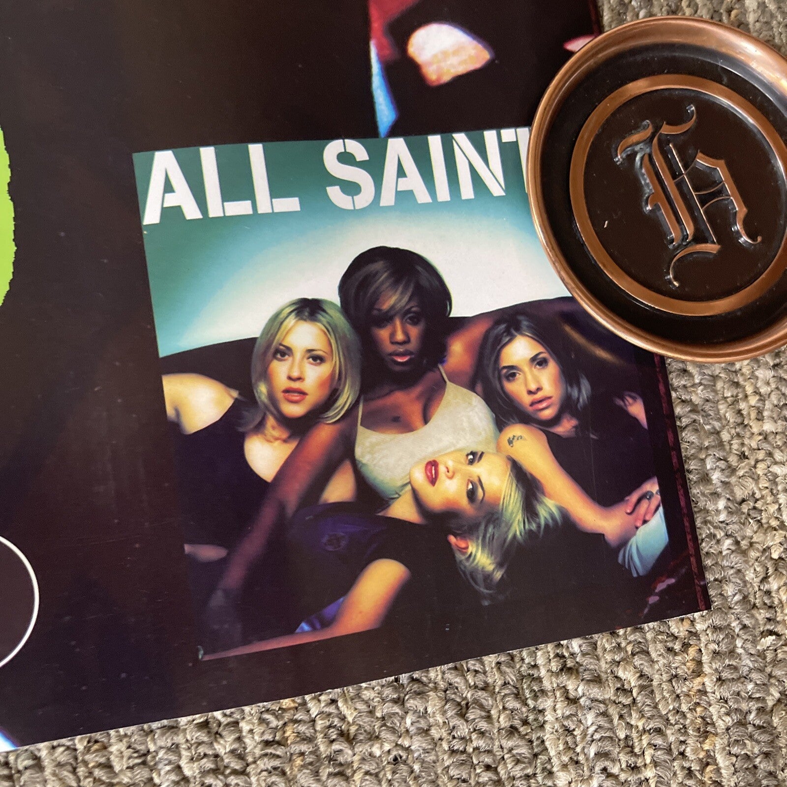 1998 ALL SAINTS MUSIC ALL SAINTS Record Store Promo Poster 24” X 48” #366