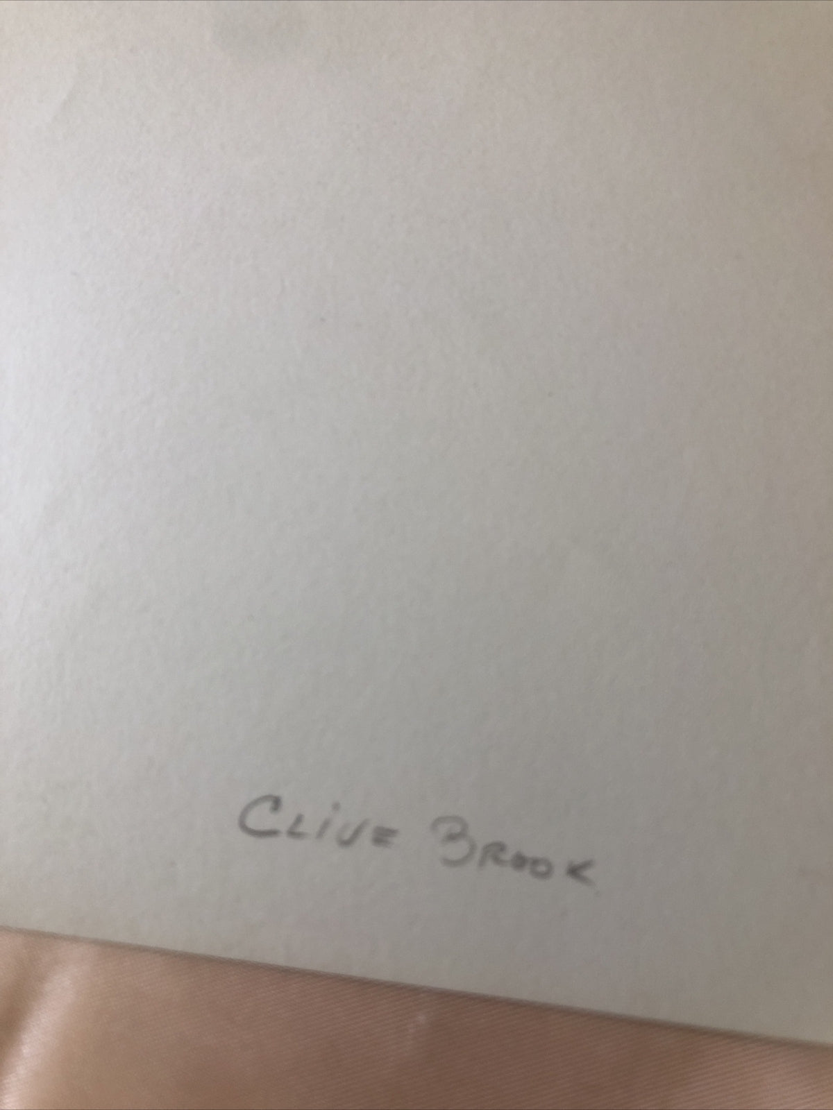 RARE Original Unpublished Photo Of Clive Brook 8”x5” Candid Shot6