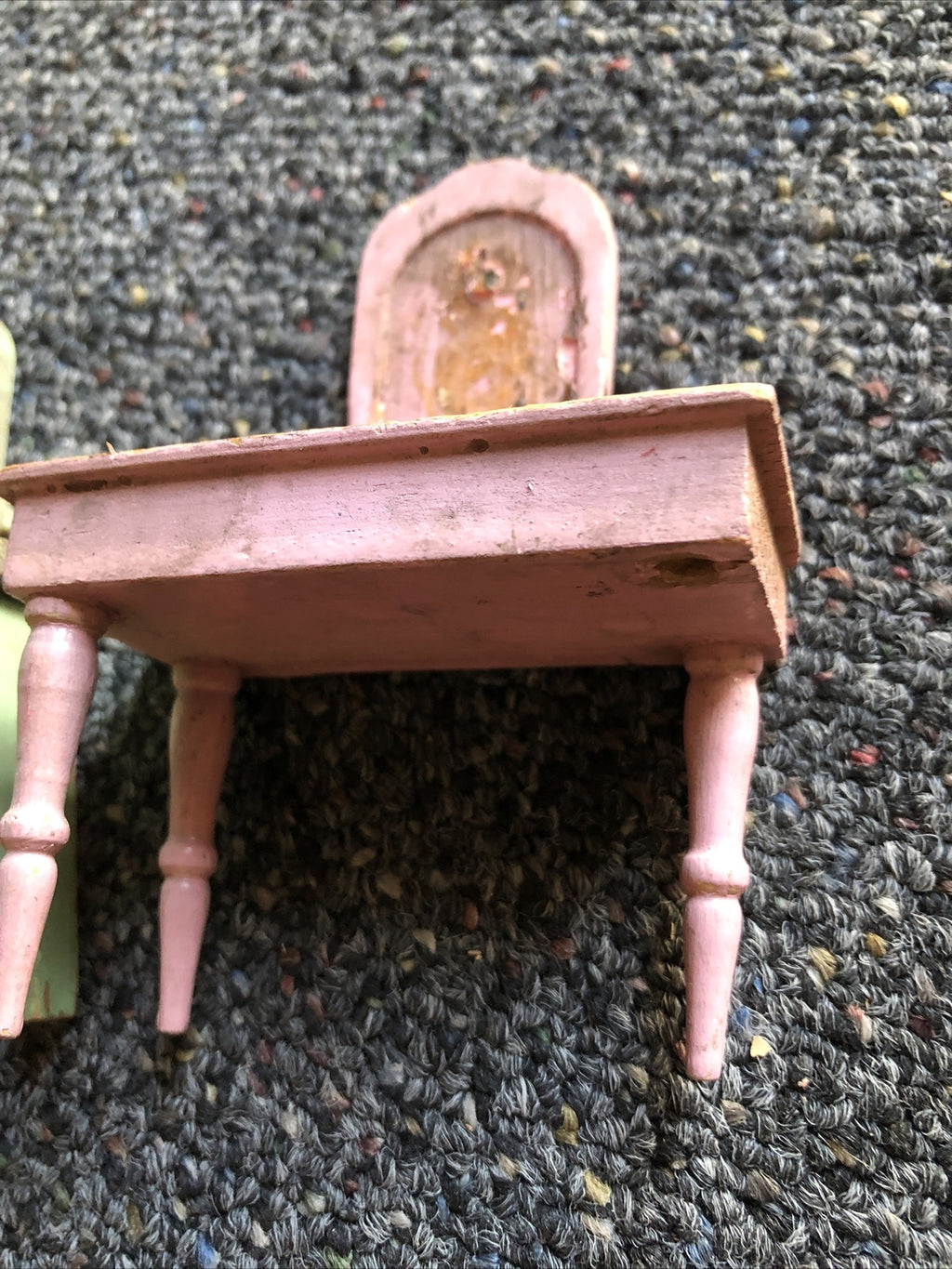 Antique Dollhouse Furniture Doll House Accessories Lot Of 33