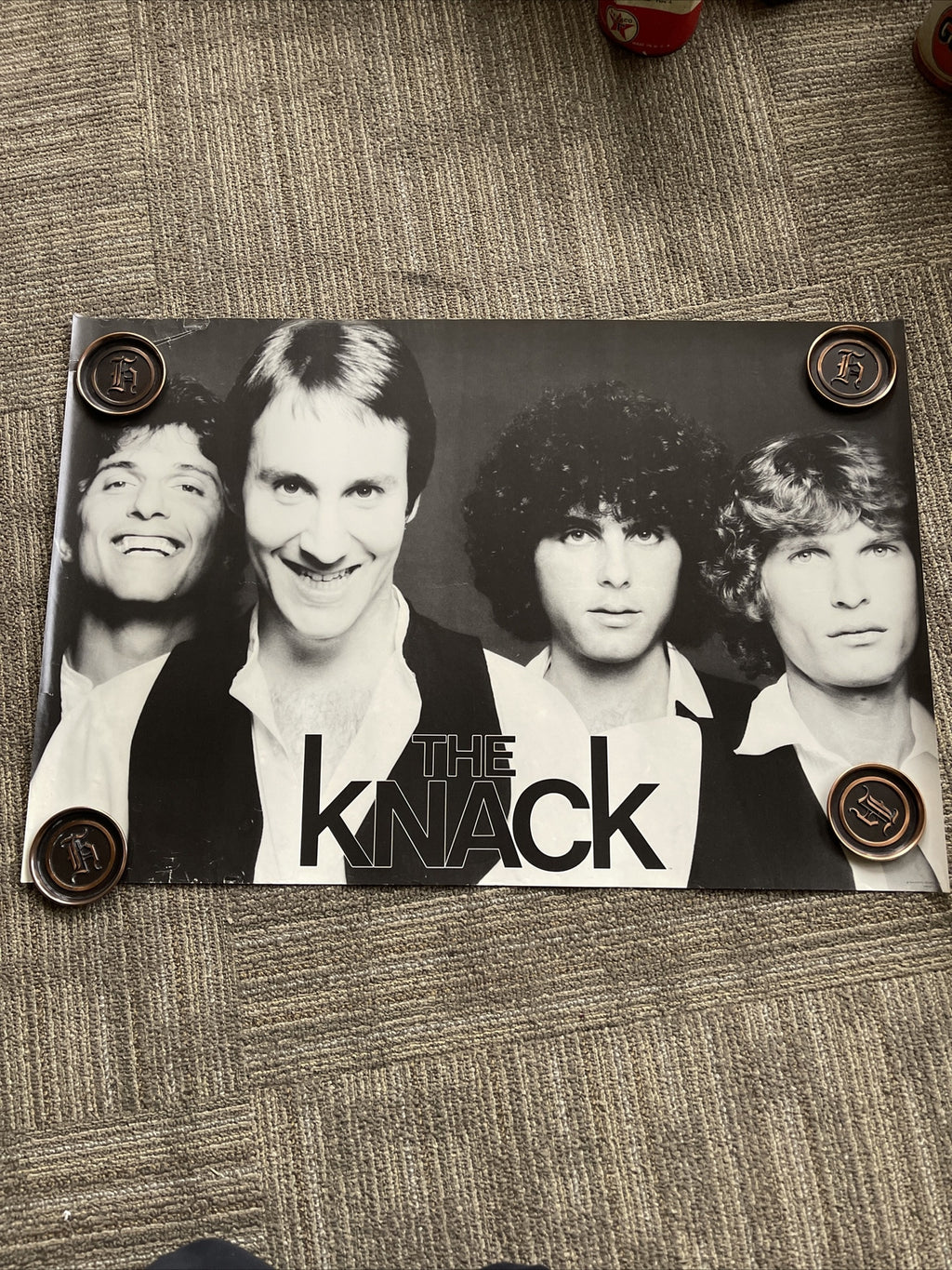 #162 1979 The Knack Punk Record Store promo poster 20 X30”0