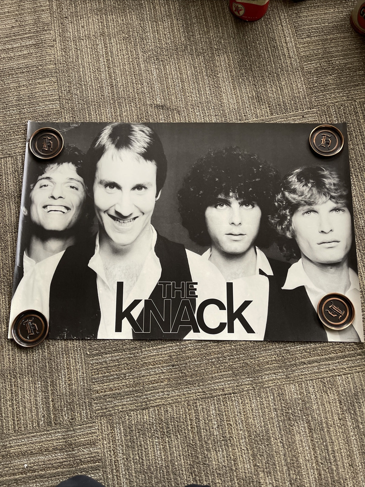 #162 1979 The Knack Punk Record Store promo poster 20 X30”0