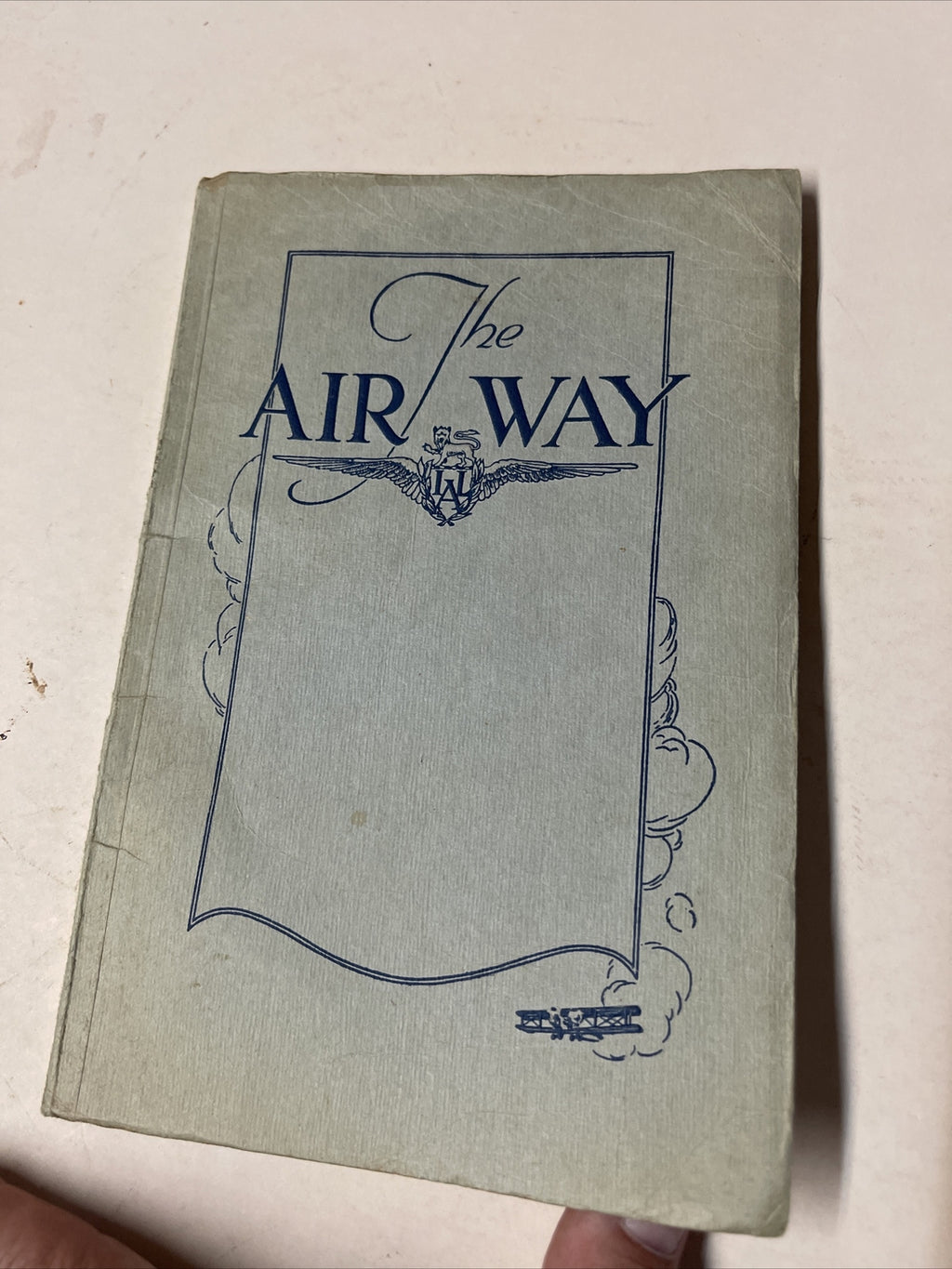 1929 Imperial Airways “ The Air Way” AIRLINE TIMETABLE  Brochure Aviation Book0