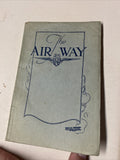 1929 Imperial Airways “ The Air Way” AIRLINE TIMETABLE  Brochure Aviation Book0