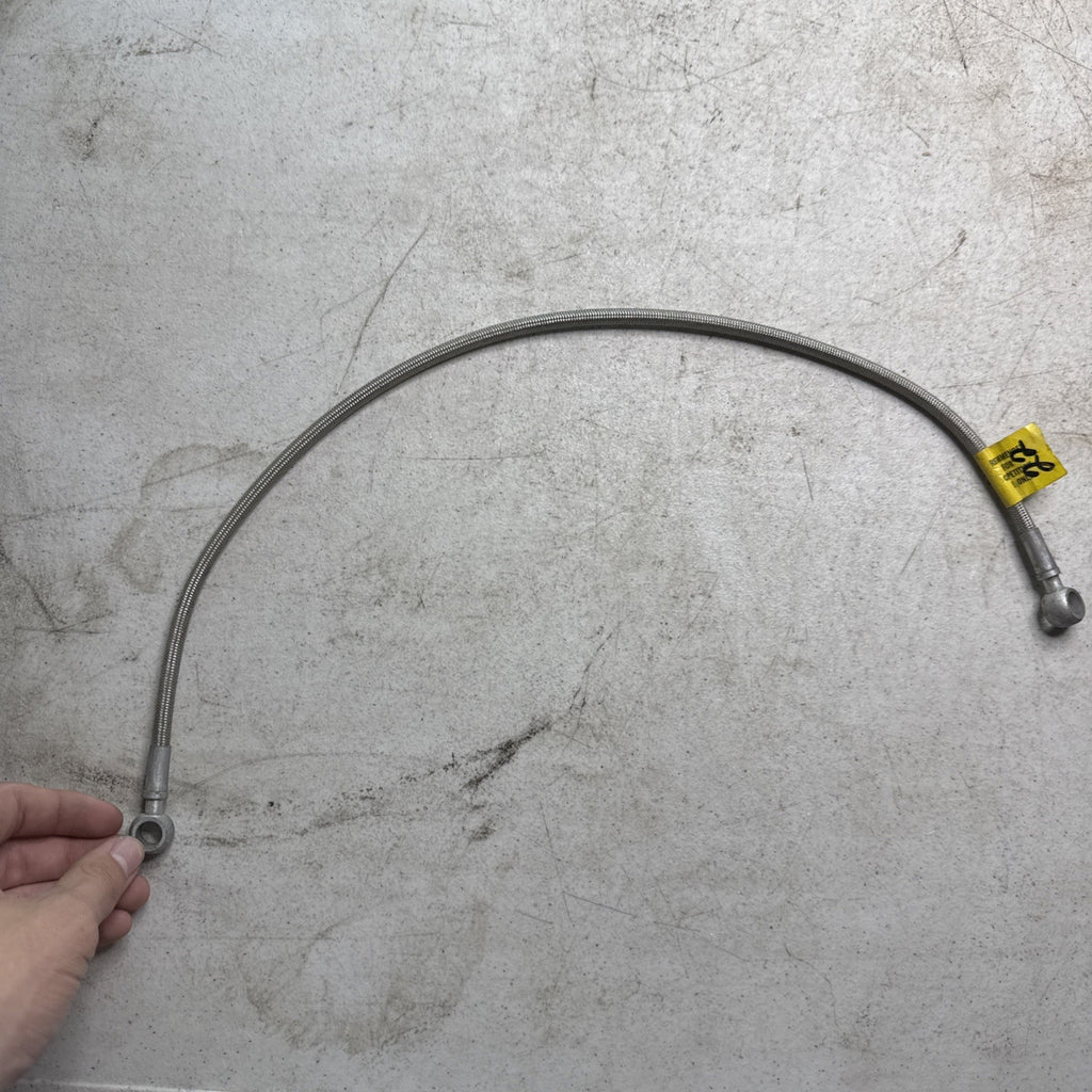 Vintage Earls 22” Stainless Steel Braided Hoses w/ Banjo Fittings Scta Racing1