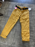 NOS 1990 MARITHE FRANCOIS GIRBAUD Womens Jeans Size 5/6 w belt USA0
