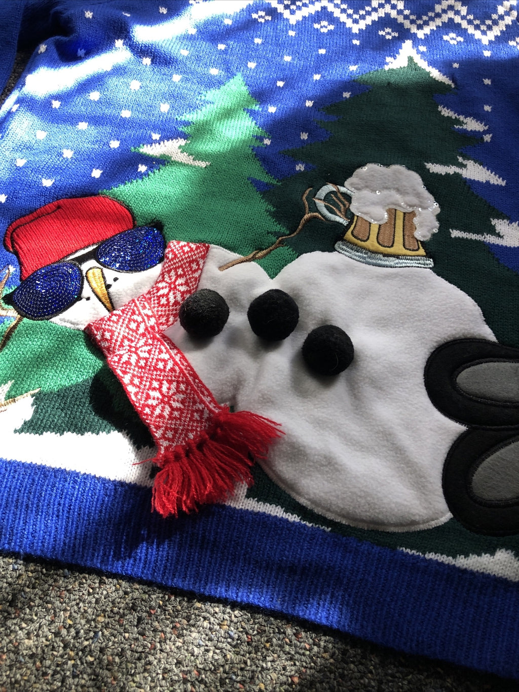 Jolly Sweaters- Ugly Christmas Sweater- Size Medium1