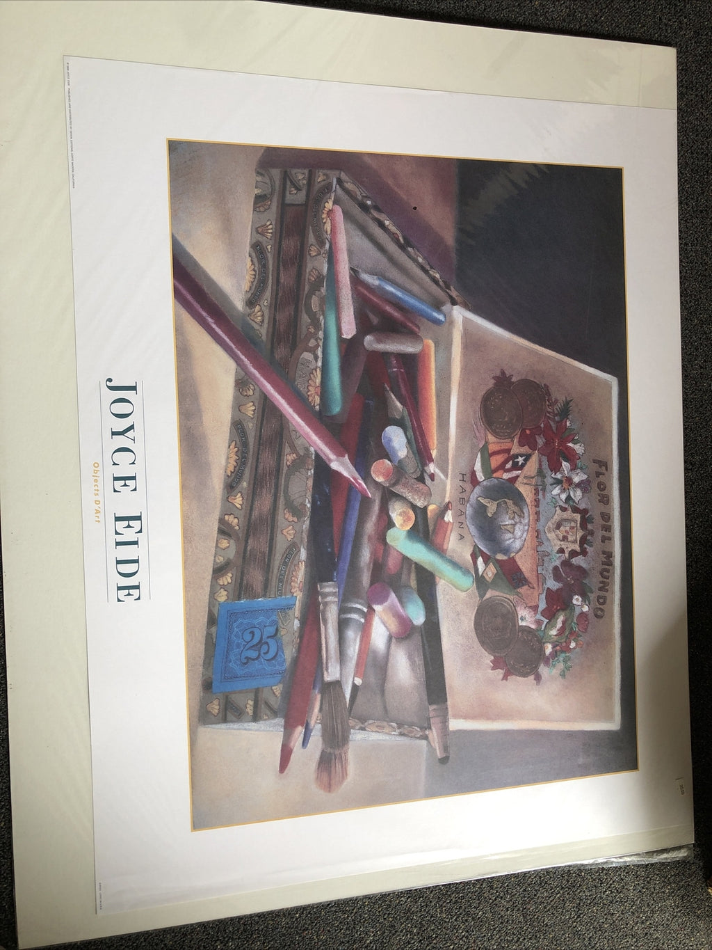 Joyce Eide OBJECTS D’ART 1989 Devon Editions 36”x29”0
