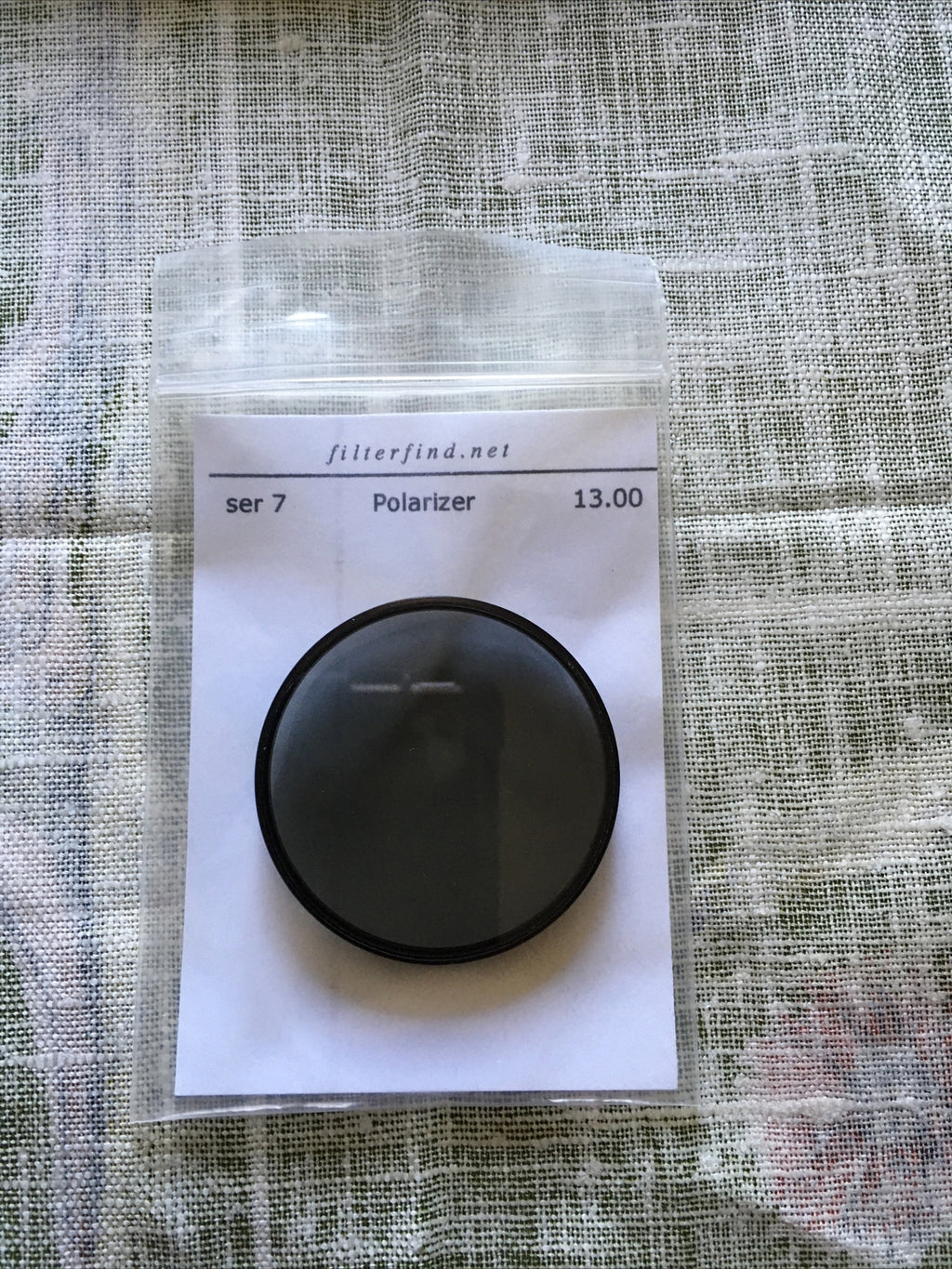 Tiffen Polarizer Series #7 Factor 4 Filter Lens0