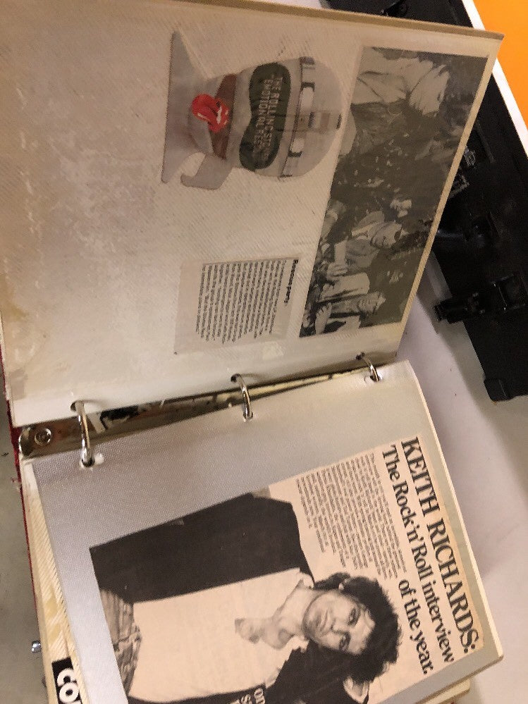 The Rolling Stones Scrapbook Album Cut-outs Photographs. Cool Little Album10