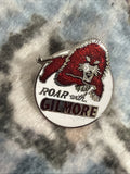 1980's GILMORE RED LION GASOLINE Enameled Pin Back - Lion Head Motor Oil0