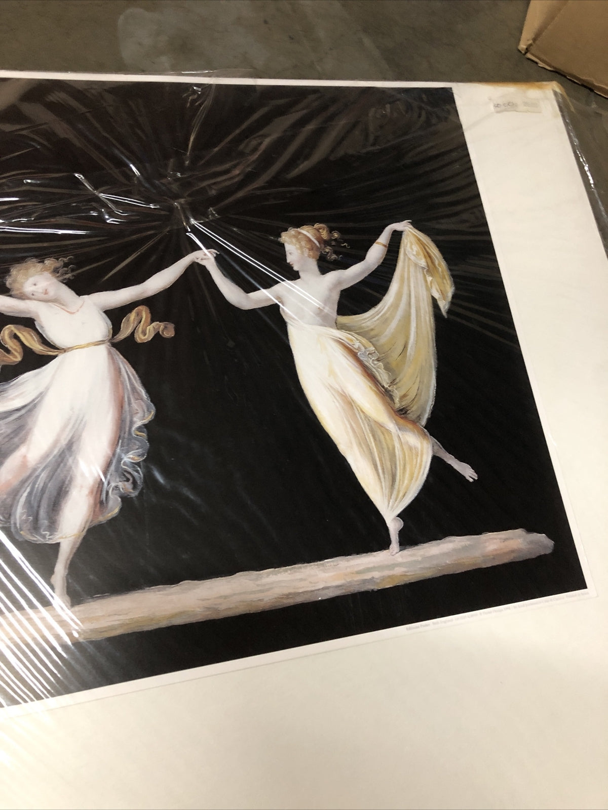 Anotonio Canova- Five Dancers - Porter Design 1994 Printed In Spain 34”x14.5”3