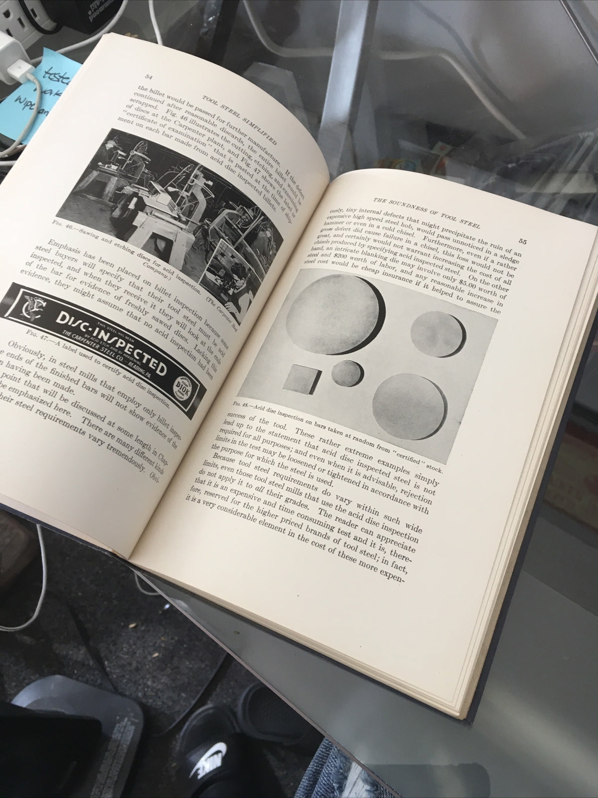 TOOL STEEL SIMPLIFIED BY FRANK R. PALMER 1ST EDITION 19373
