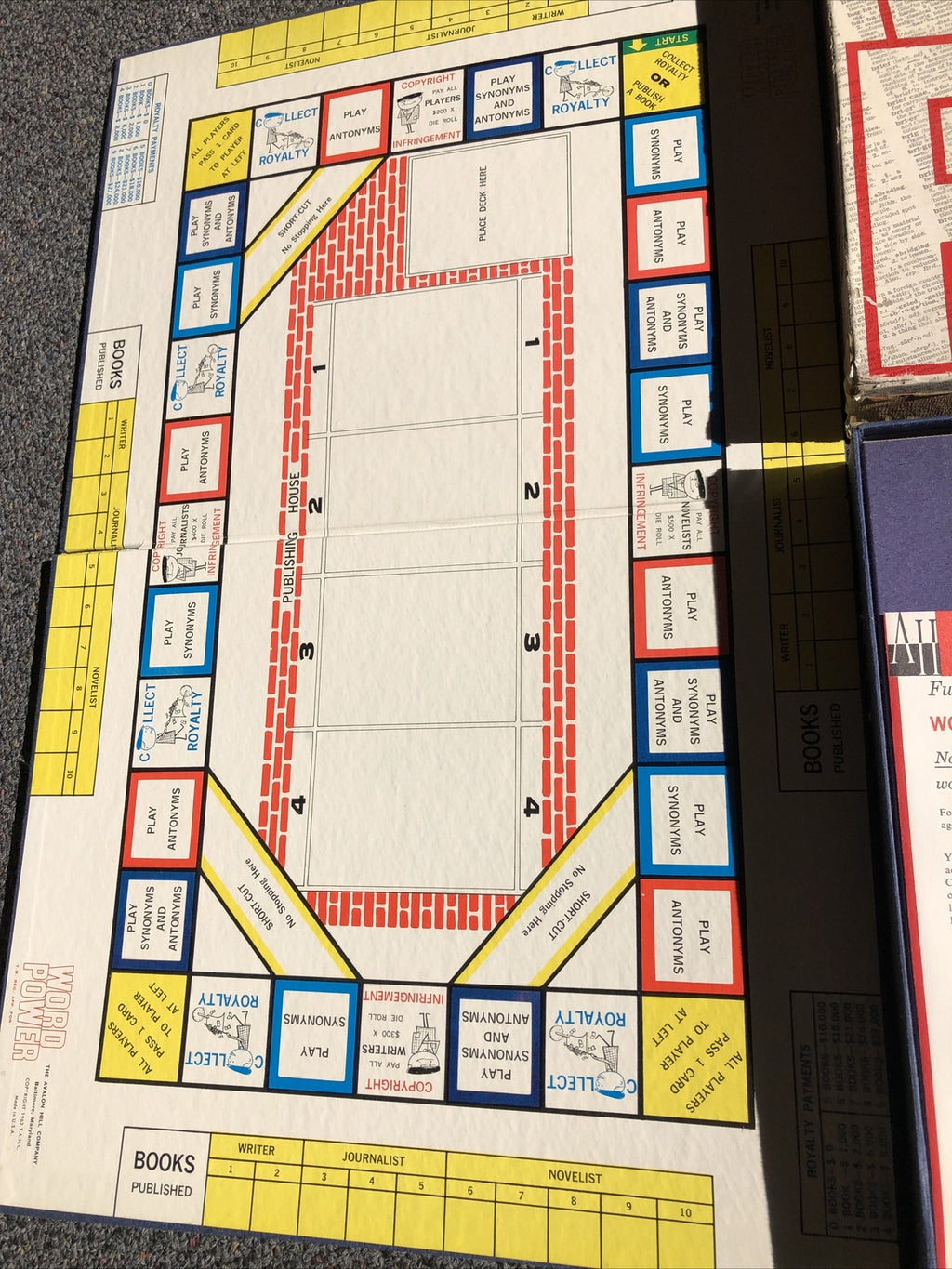 Vintage Word Power Board Game By Avalon Hill2