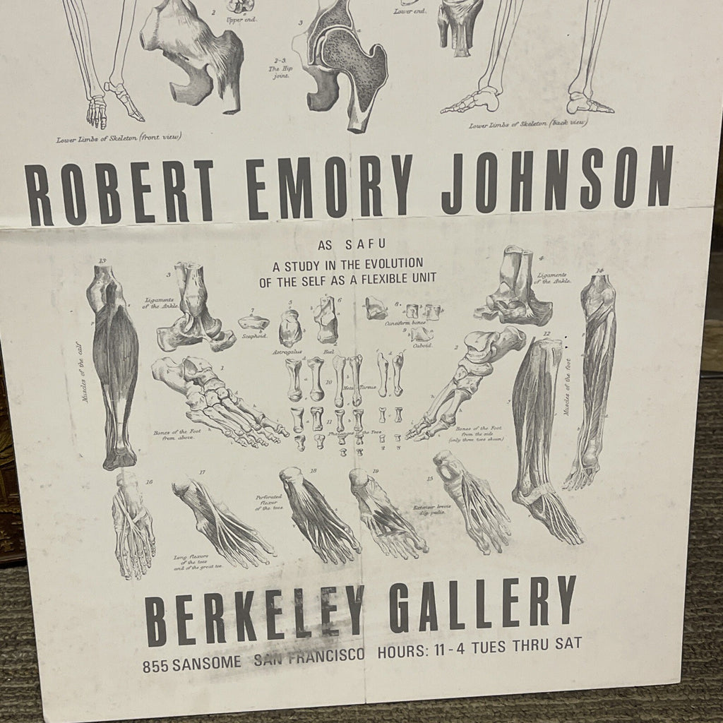 Robert Emory Johnson Jan 16 to Feb 3, 1960s Berkeley GALLERY Poster PRINT2
