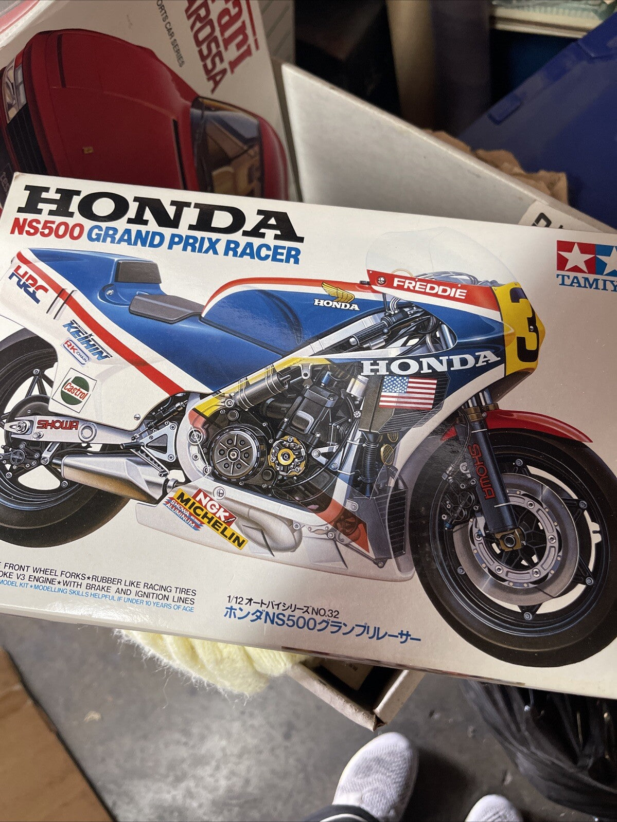 TAMIYA HONDA NS500'83 New Hard To Find0