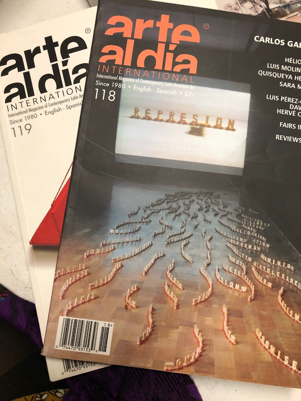 Lot2Arte al Dia International #118-119Contemporary Latin American Art0