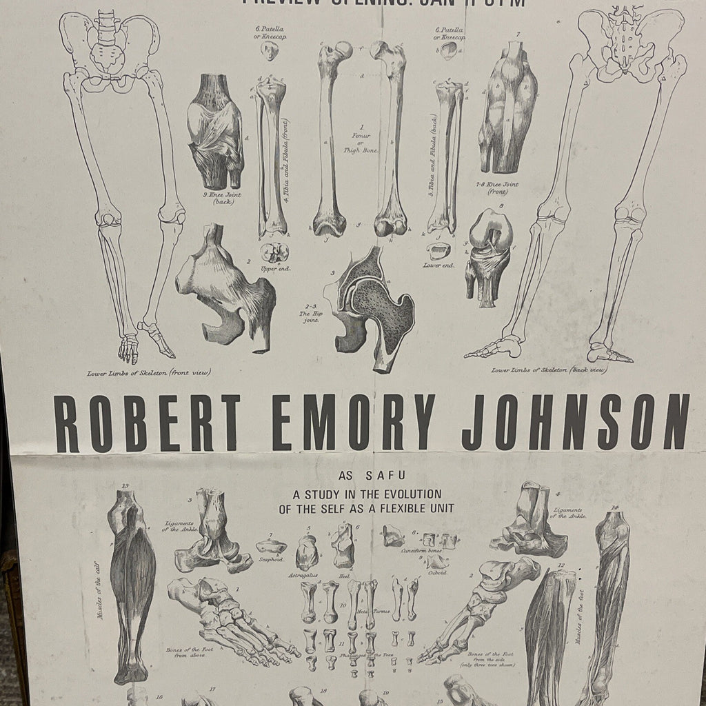 Robert Emory Johnson Jan 16 to Feb 3, 1960s Berkeley GALLERY Poster PRINT3