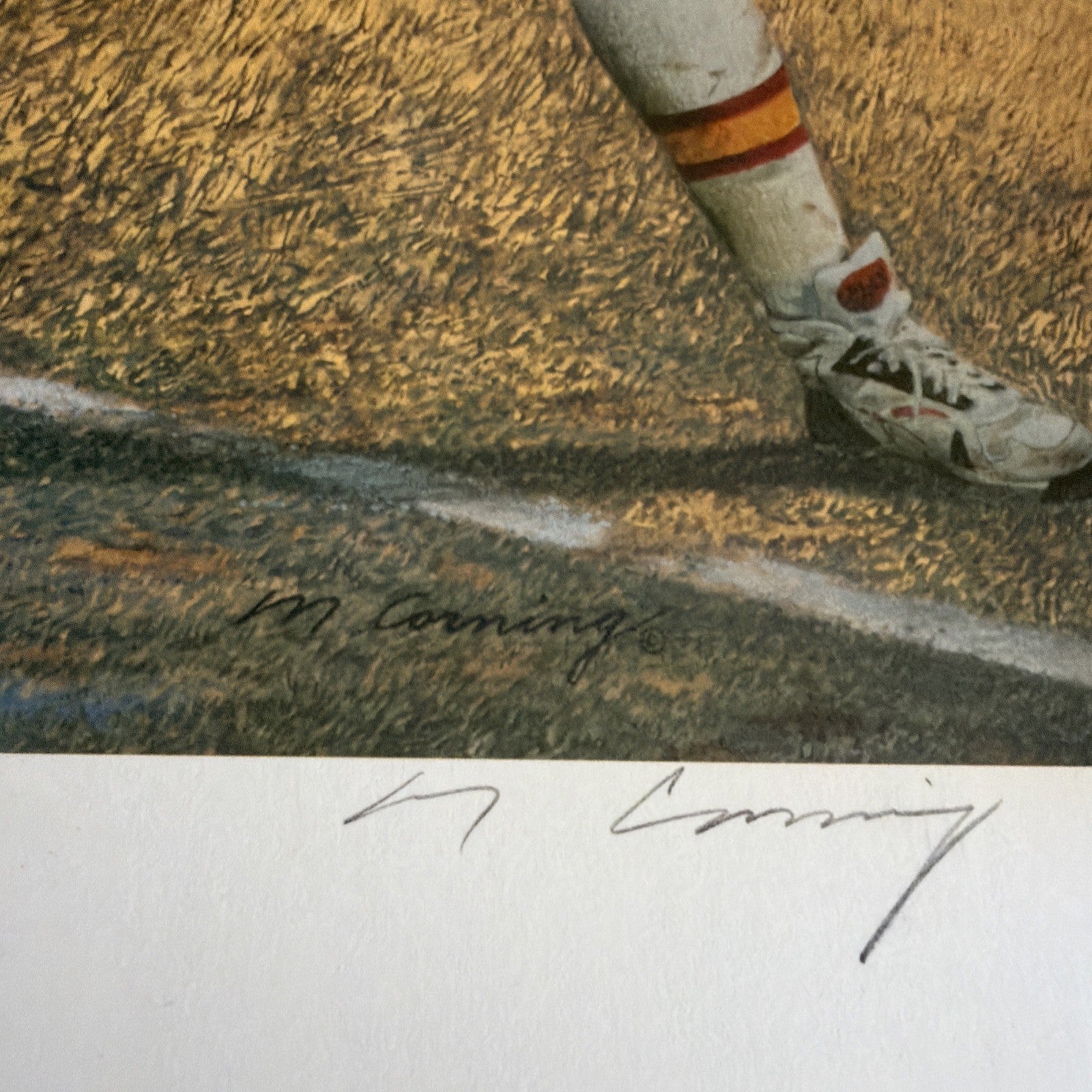 Joe Montana Signed Notre dame Chiefs 49ers 39x17 PSA/DNA AUTO6