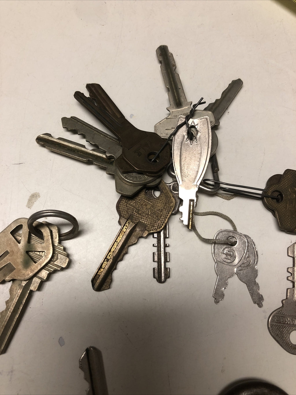 Collection of Vintage Padlocks and Misc Keys3