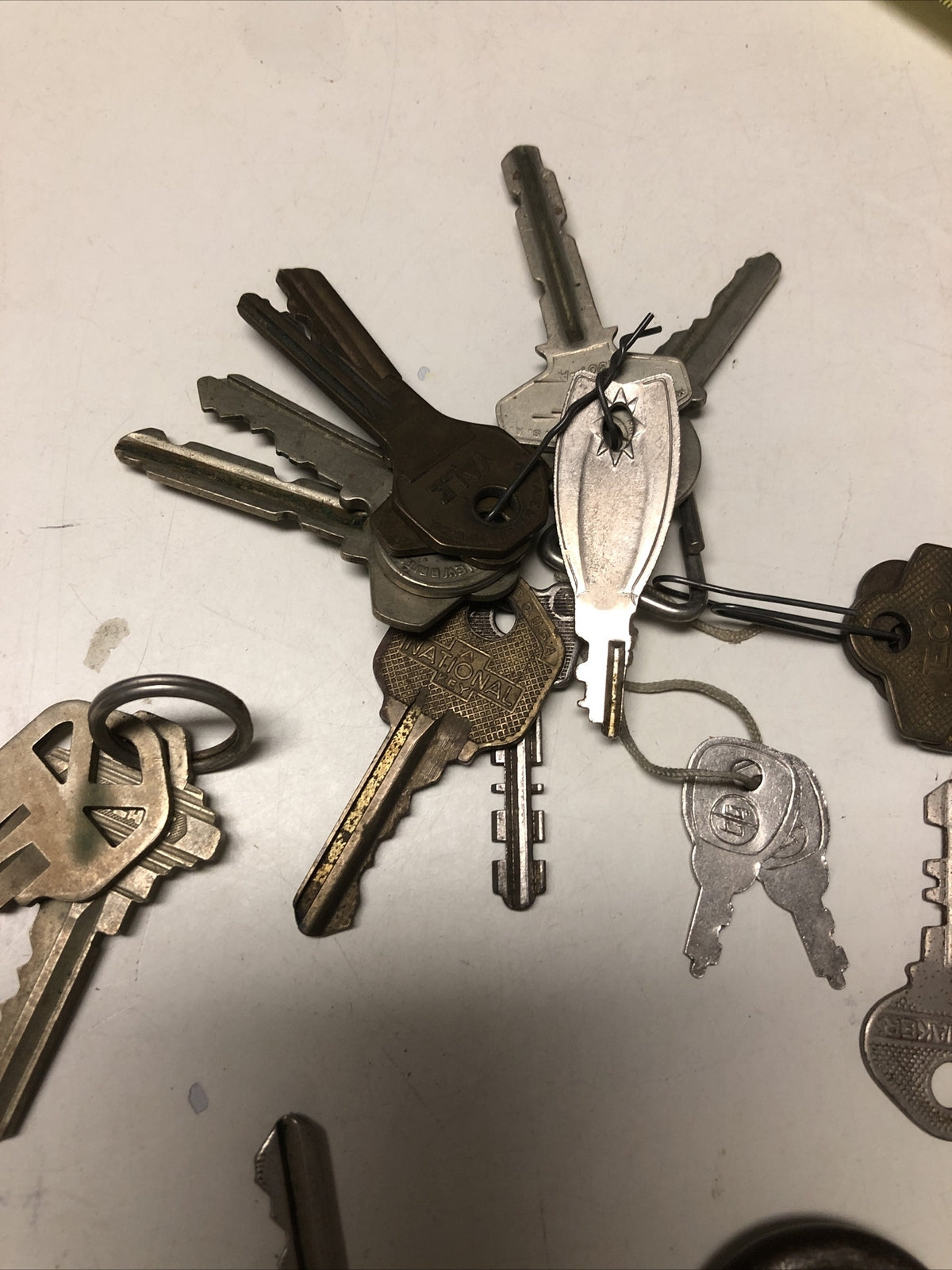Collection of Vintage Padlocks and Misc Keys3