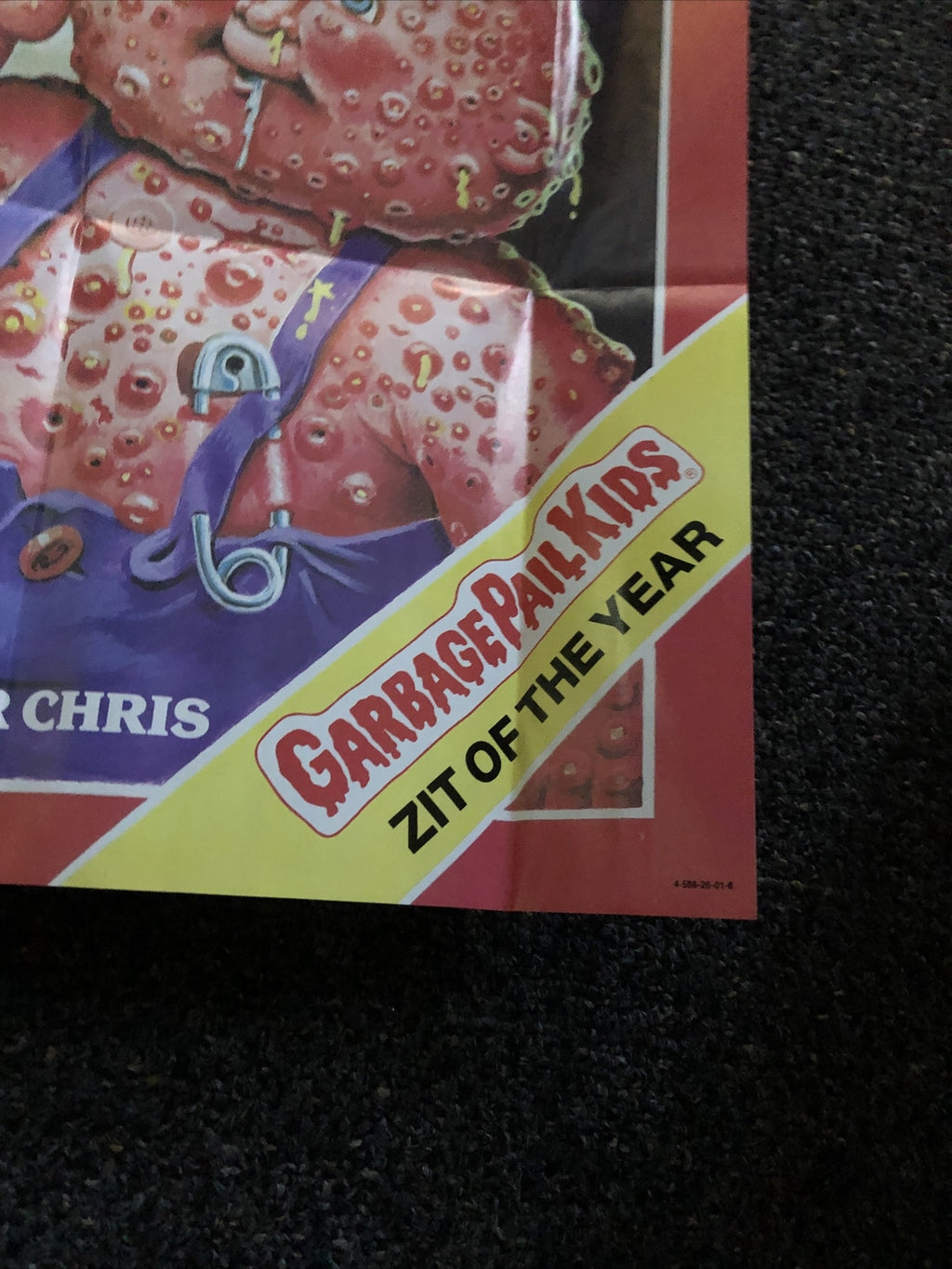 1986 Topps GARBAGE PAIL KIDS SLIME POSTER 17”x12”3
