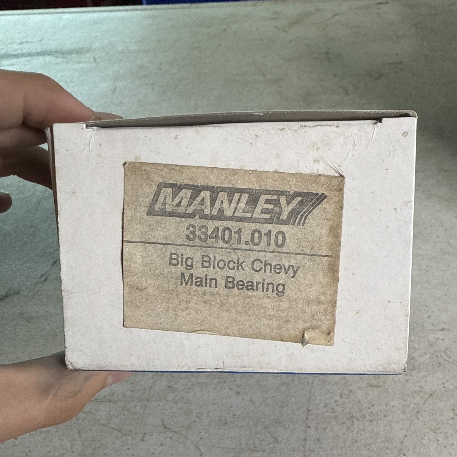 NOS Manley Performance Main Bearing Set, part number 33401-.010.9