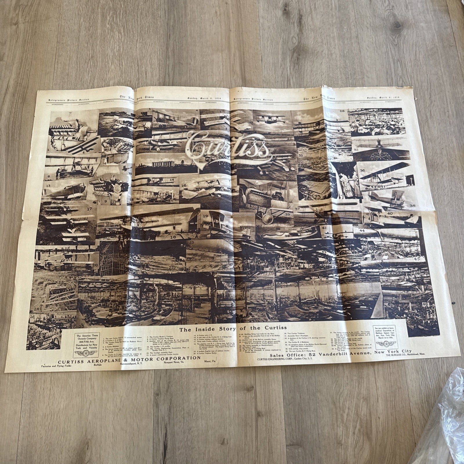 1919 antique NEW YORK TIMES rotogravure PARADE WWI SHIPS ADS FASHION3