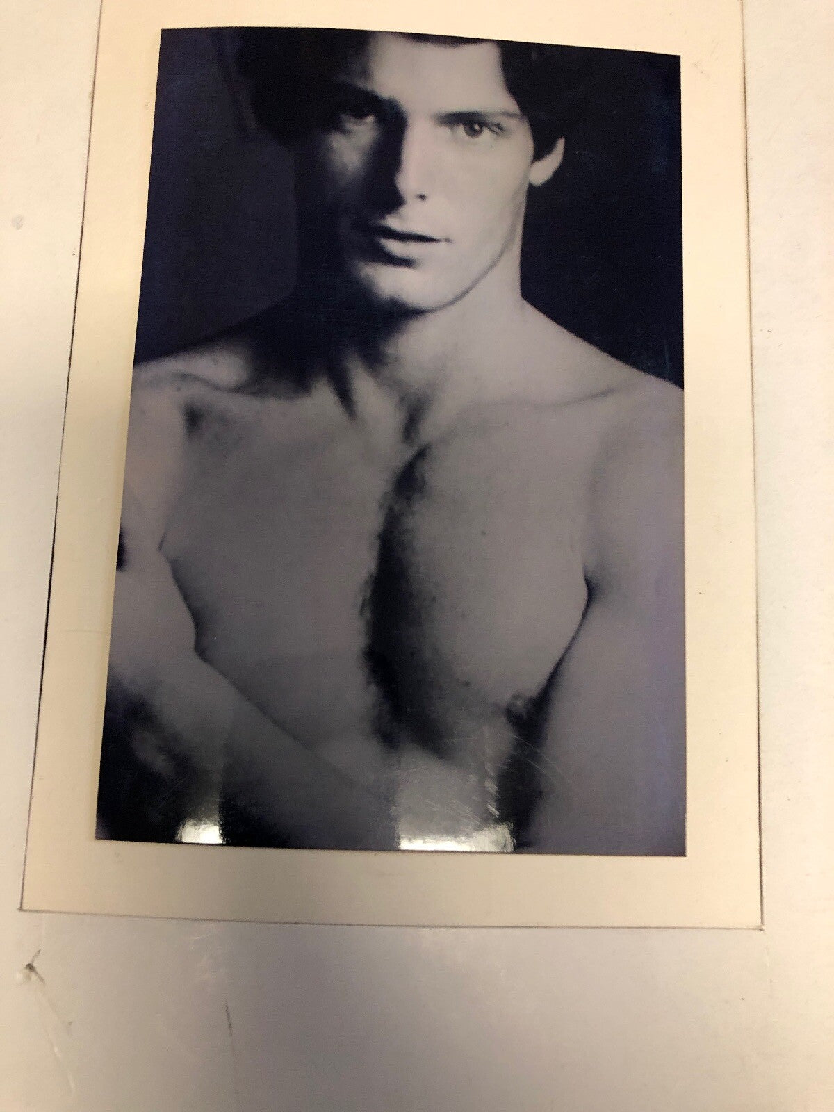 VTG Superman Fan Home Page Group Photo And Chris Reeve Photo 8”x5” & 7”x5”2