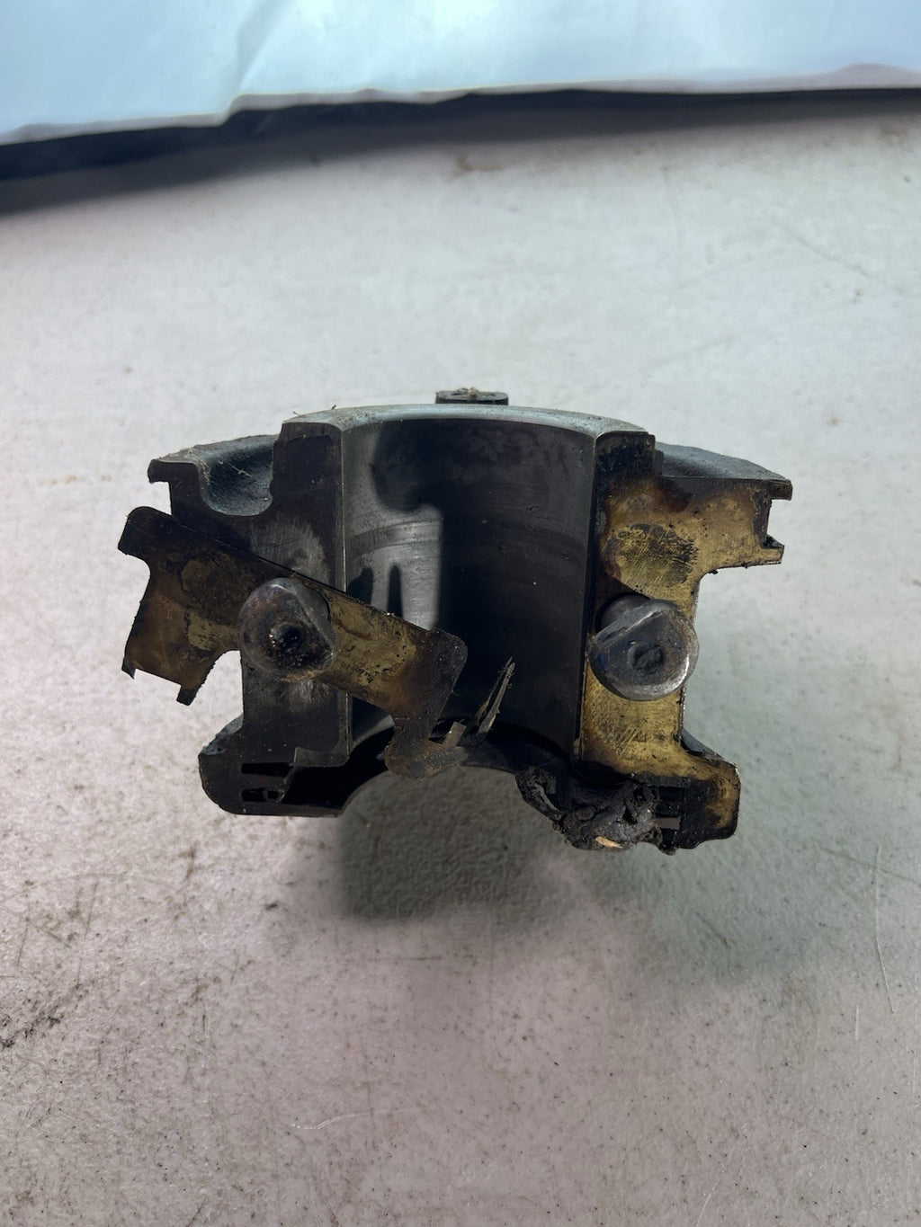 Vintage GM Distributor Contact Plate ? with Dual Castlenuts – Rat Rod3