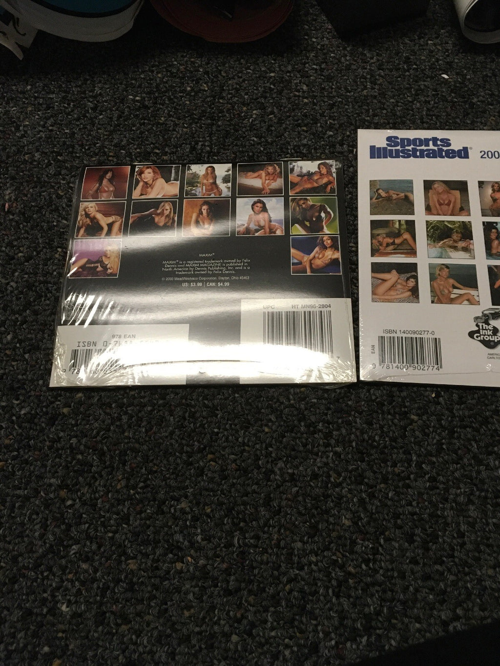 Lot 2: 2004 SPORTS ILLUSTRATED DAILY AT A GLANCE SWIMSUIT CALENDARs2