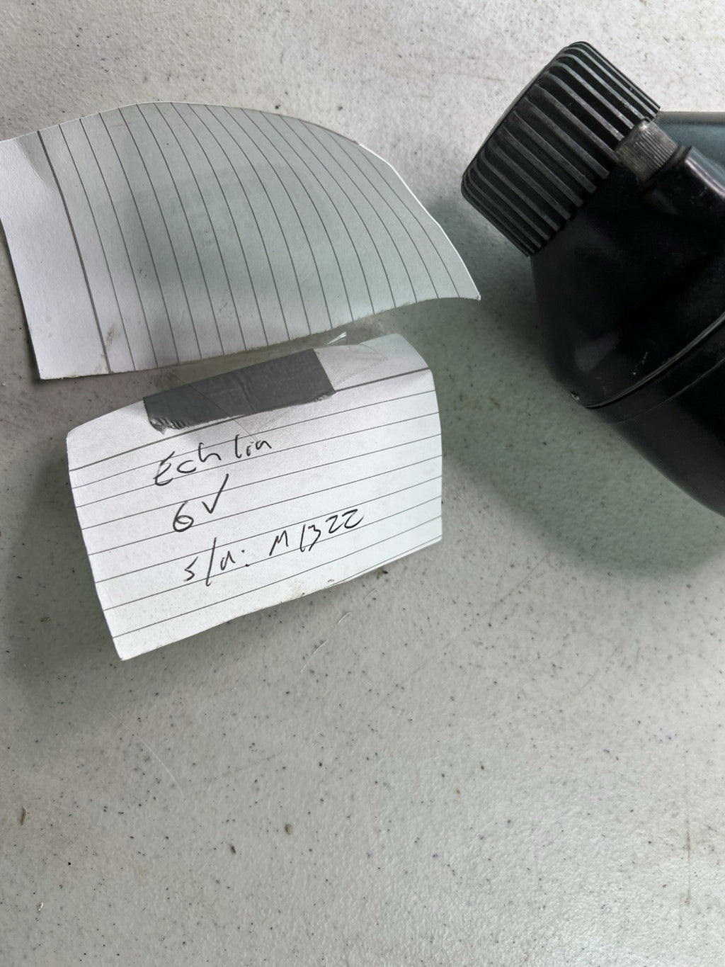 VINTAGE ECHLIN IC55 IGNITION COIL 6V R-1322 – Hot Rod Gasser Rat Rod Garage Find4