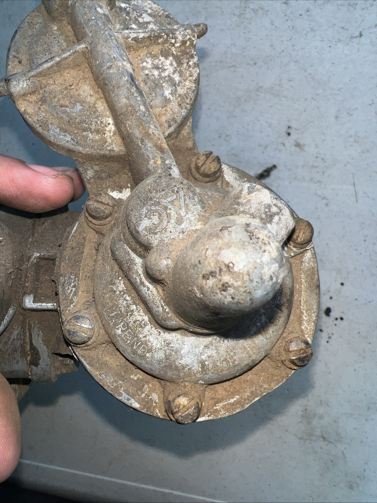 Vintage Mechanical Fuel Pump without Glass Bowl  | Made in USA3
