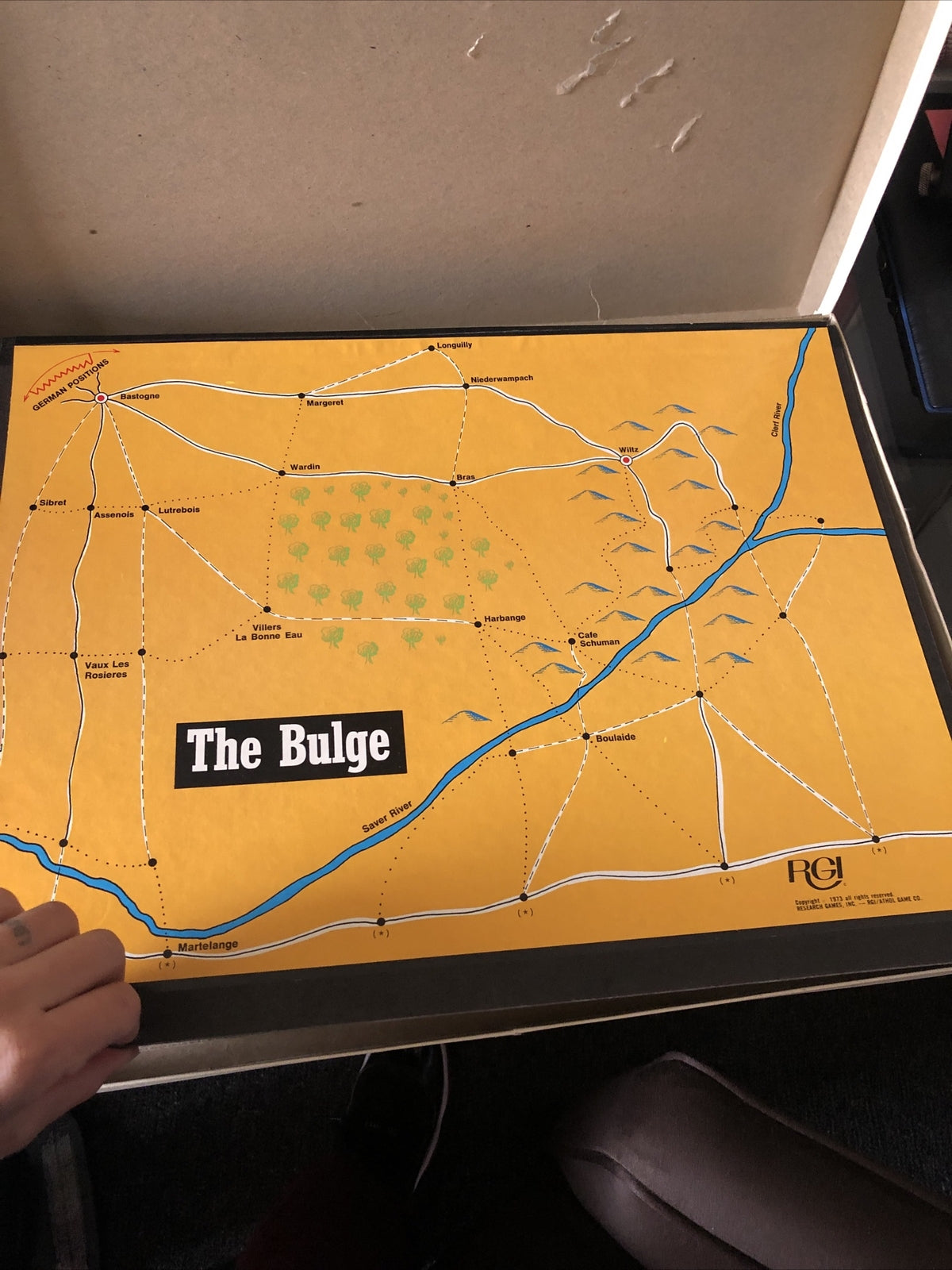 Major Battles And Campaigns Of General George S. Patton RGI 19734