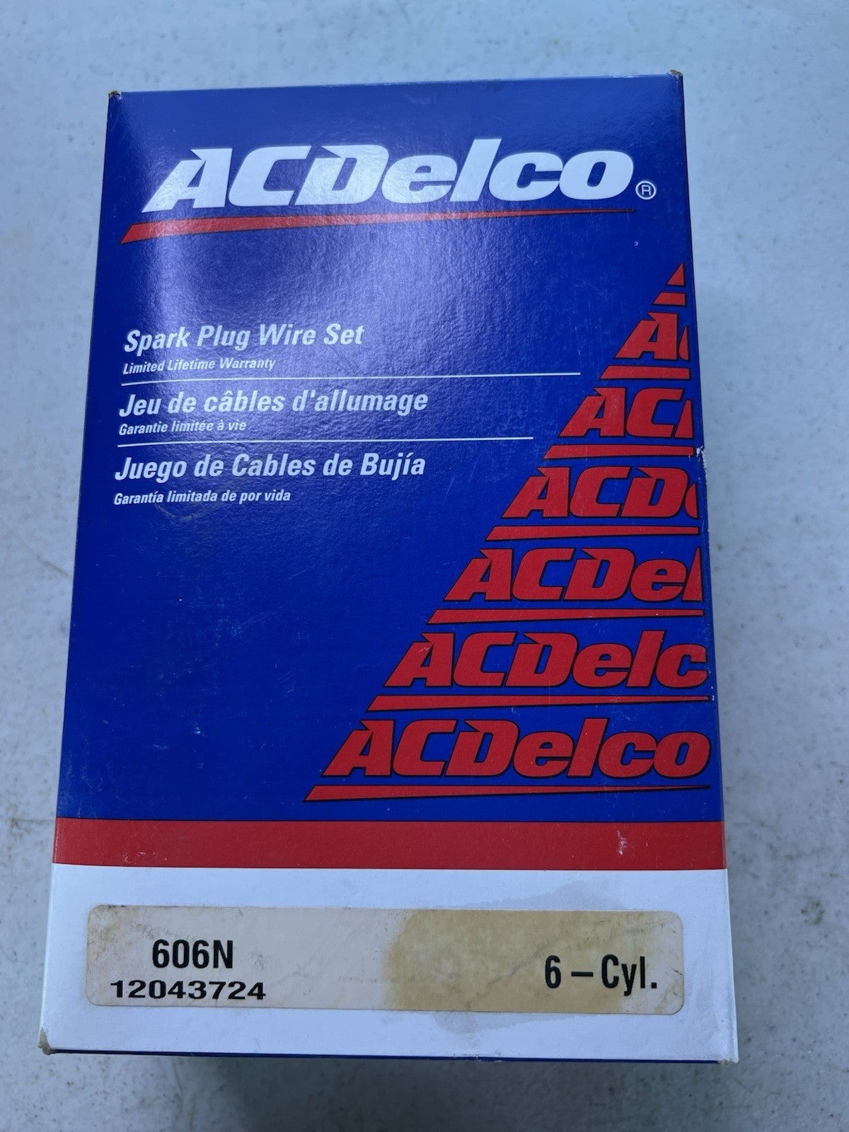 ACDelco 606N Spark Plug Wire Set – For 6-Cylinder Engines | P/N 120437240