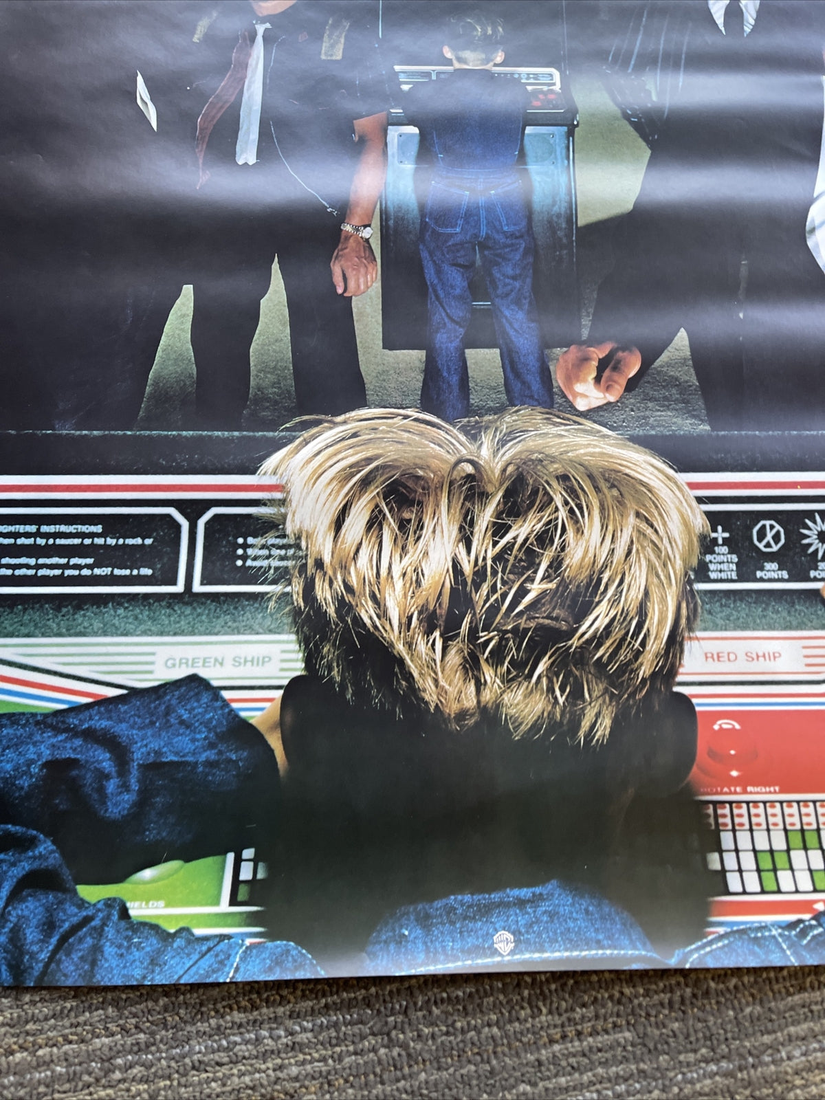 #175 1982 THE WHO It’s Hard Record Store  PROMO POSTER 25X33”7