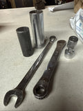 Snap On Tools Lot Of 5 Pieces Wrench Socket0