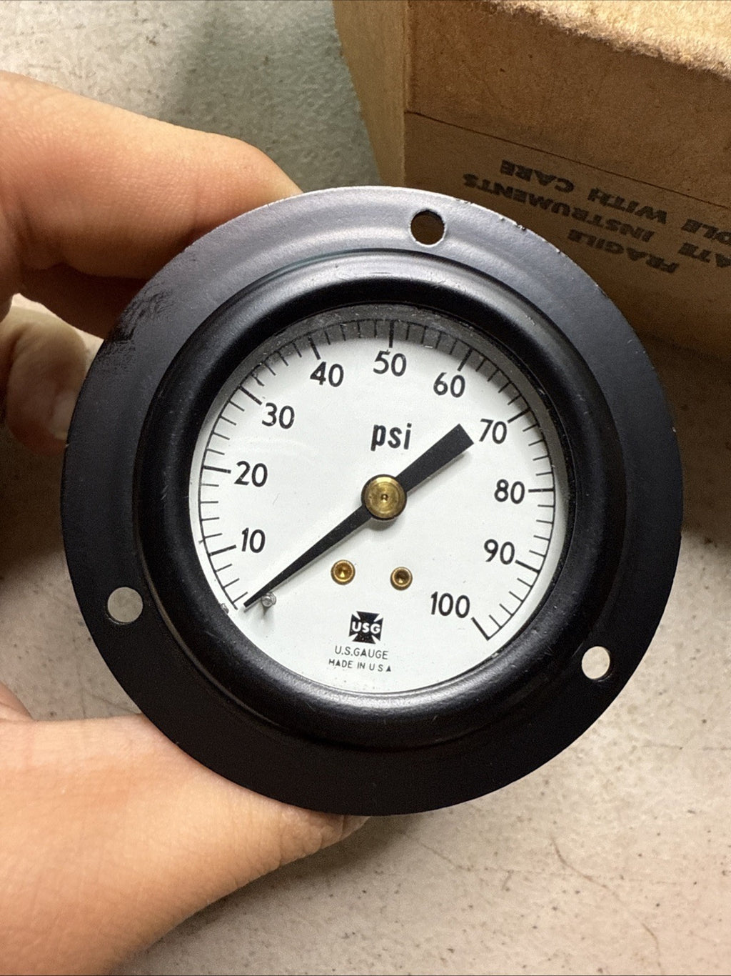 US Gauge Co Company Pressure Gauge 6685-00-527-6206 – New Old Stock Mil-Spec1