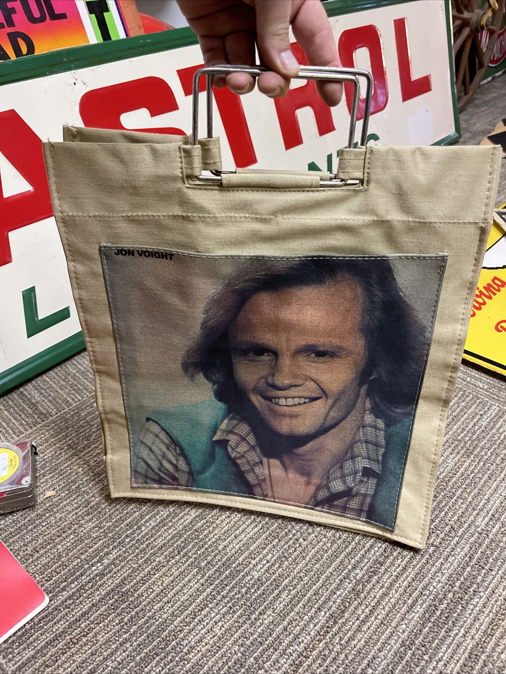 Original Jon Voight  Movie Still Midnight Cowboy Canvas Bag6