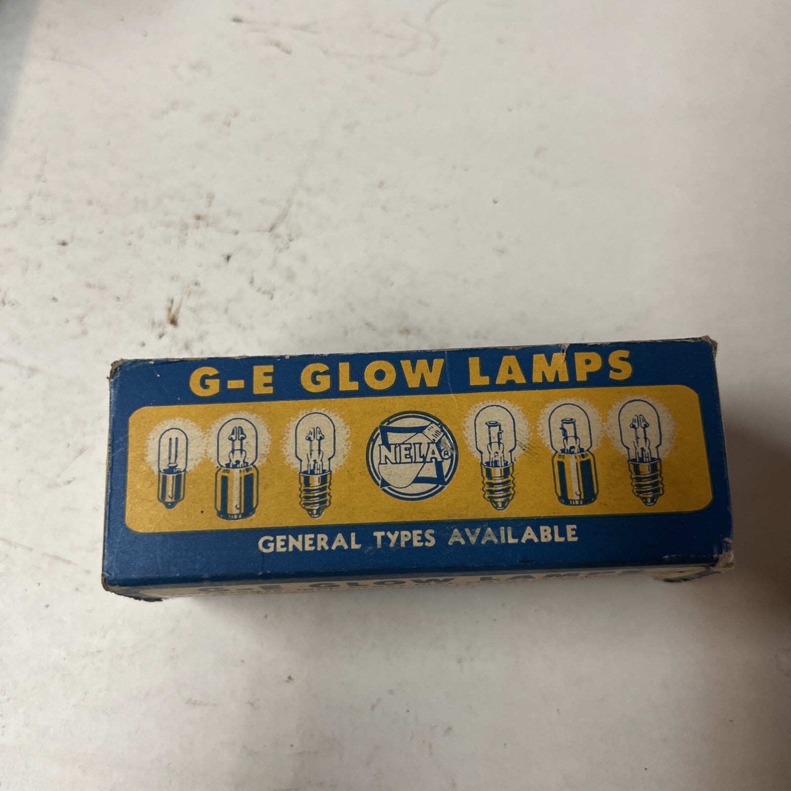 VINTAGE GENERAL ELECTRIC G-E Glow lamps   1920s1