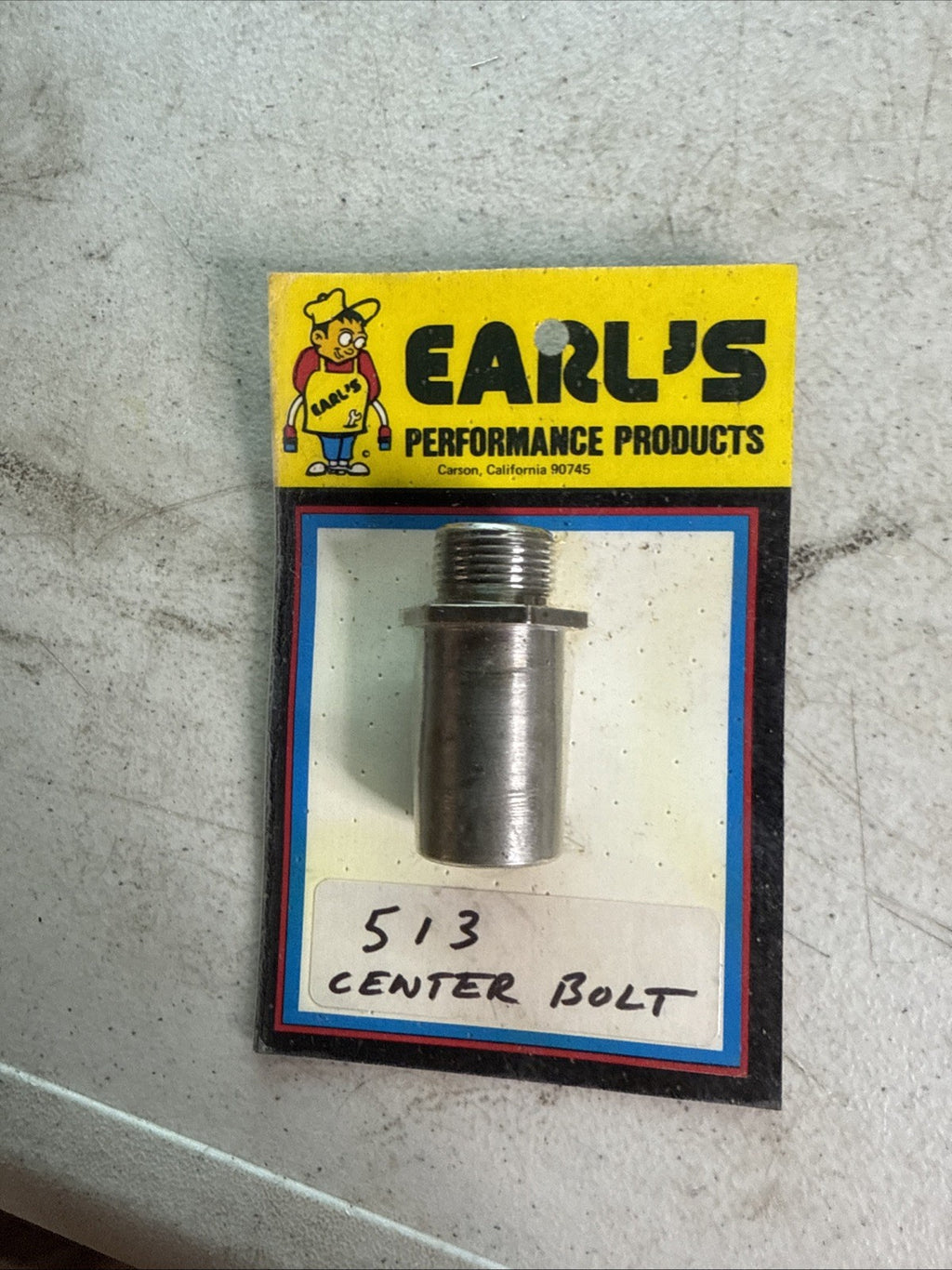 NEW Earl's Performance 977513ERL Banjo Bolt 3/8"-24 Thread Steel 513 Center4