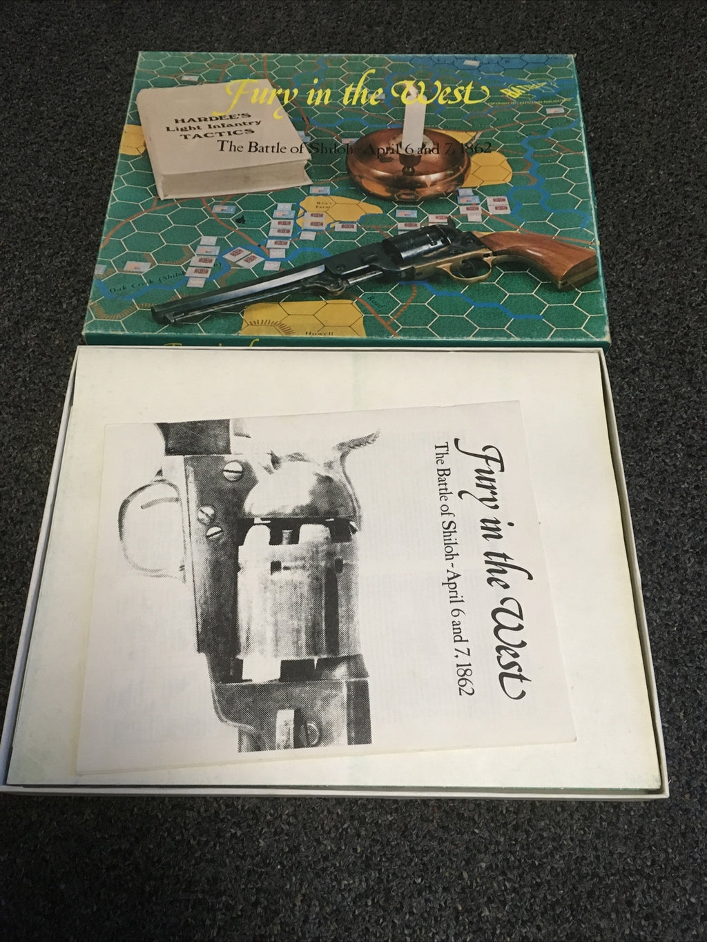 Battleline 1977 : Fury in the West Civil War 1862 Battle of Shiloh (PUN) wargame1