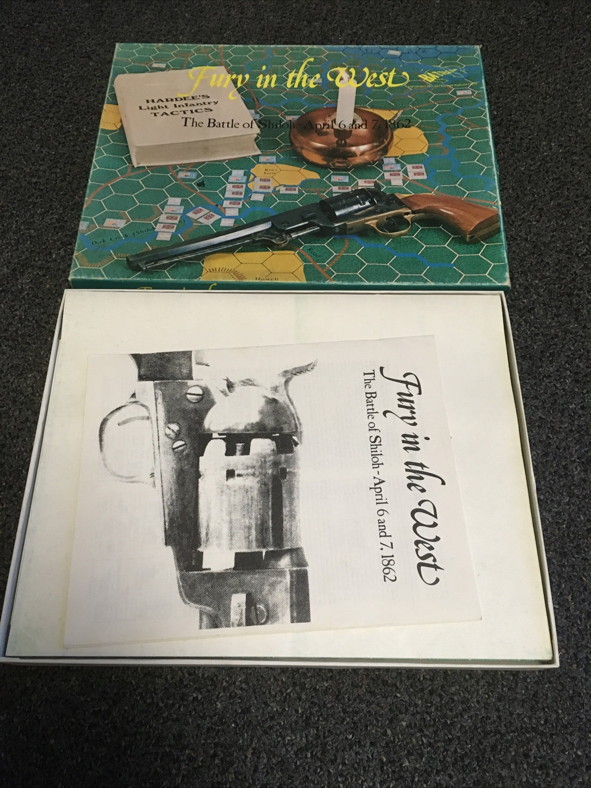 Battleline 1977 : Fury in the West Civil War 1862 Battle of Shiloh (PUN) wargame1