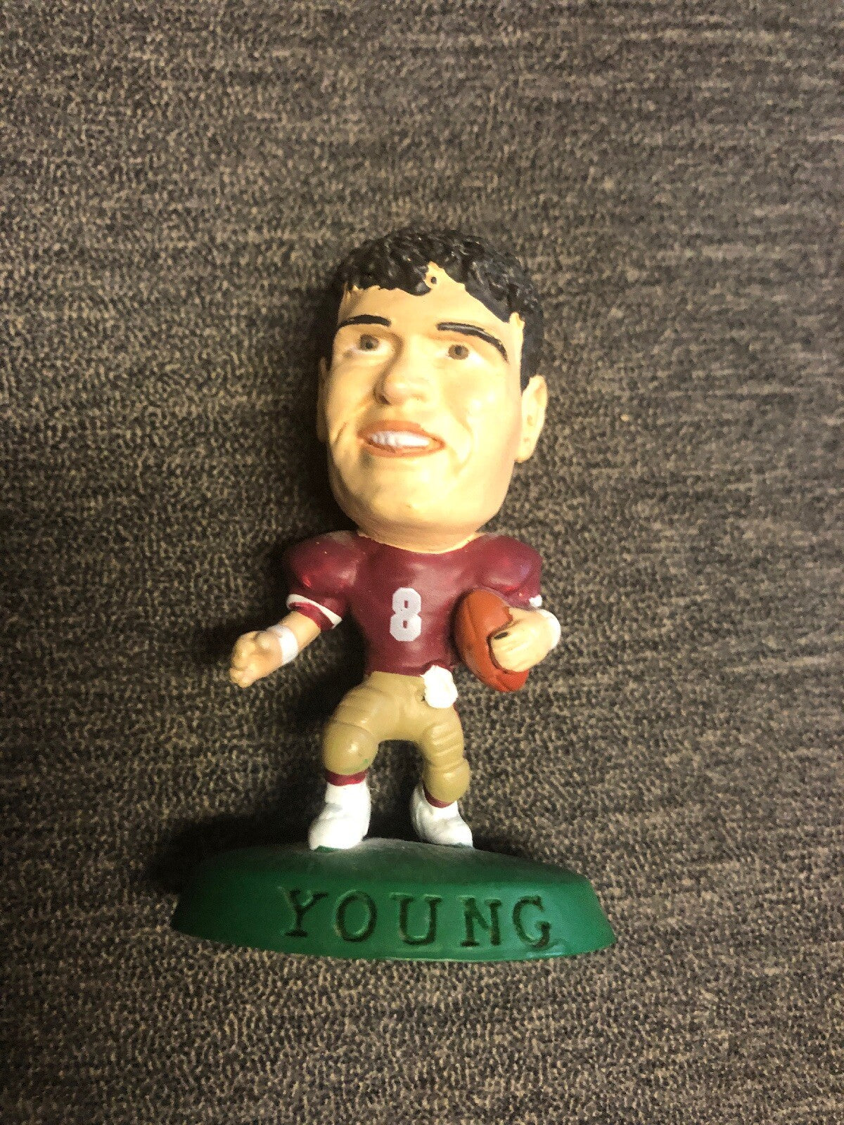 1996 NFL Steve Young HOF SF 49’ers Corinthian Headliners Football Figure NFL0