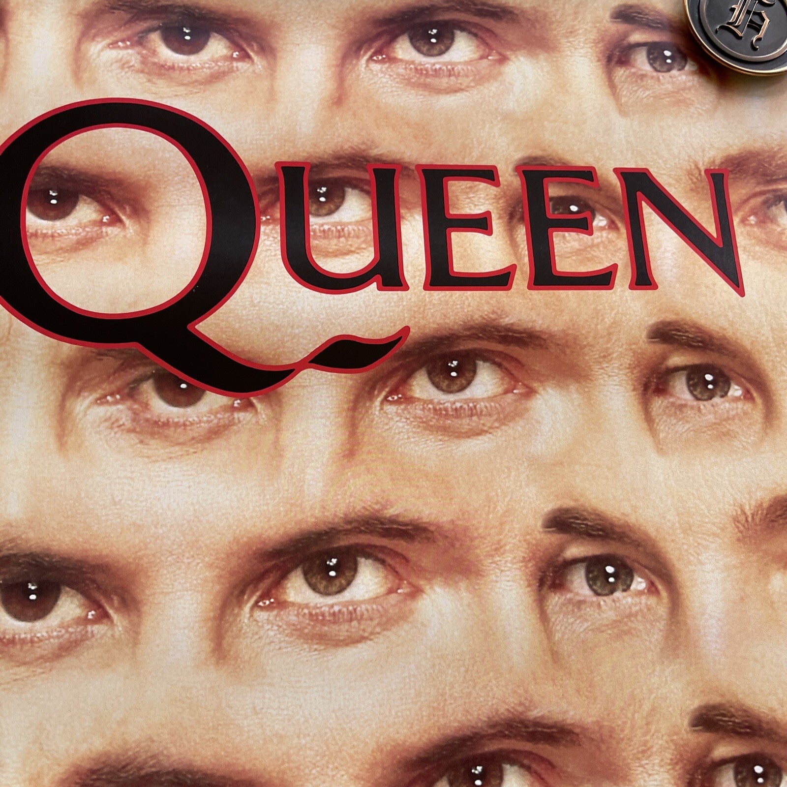 #143 1989 Queen The Miracle Record Promo Poster 36"  x 24" Rare NOT A REPRO6