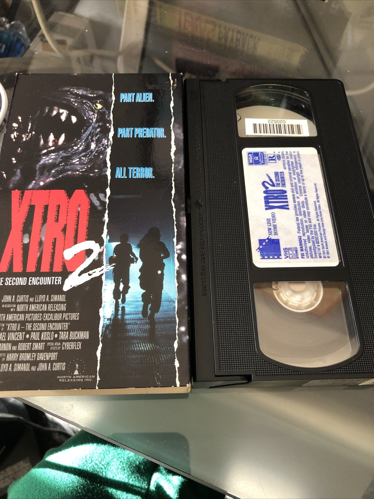 Xtro 2 Vhs Horror Aliens Action Rare Oop2