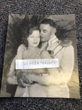 Rare Original Photo Of Greta Garbo & John Gilbert 8.5”x7”0