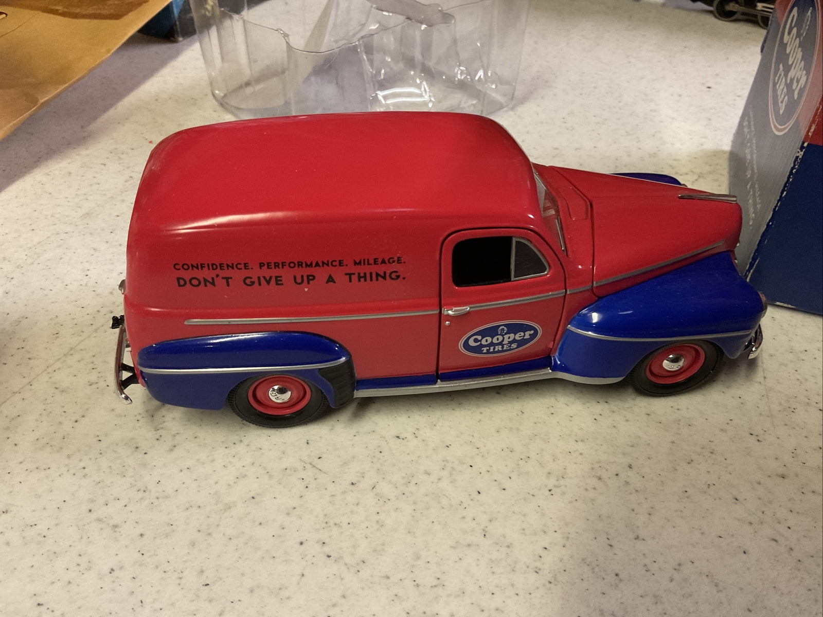Cooper Tires 1947 Ford Sedan Delivery Coin Bank- 1/25 scale by Liberty Classics2