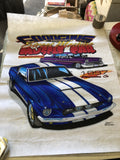 Vintage 1997 Goodguys 4th Street Machine Muscle Car Nationals Cloth Poster 21x160